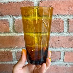 Amber Tumbler Glasses